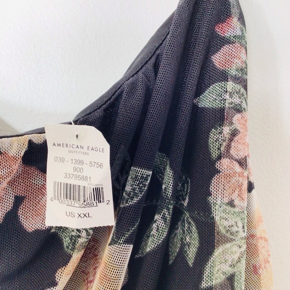 NWT new American Eagle dress xxl floral summer - Picture 2 of 10